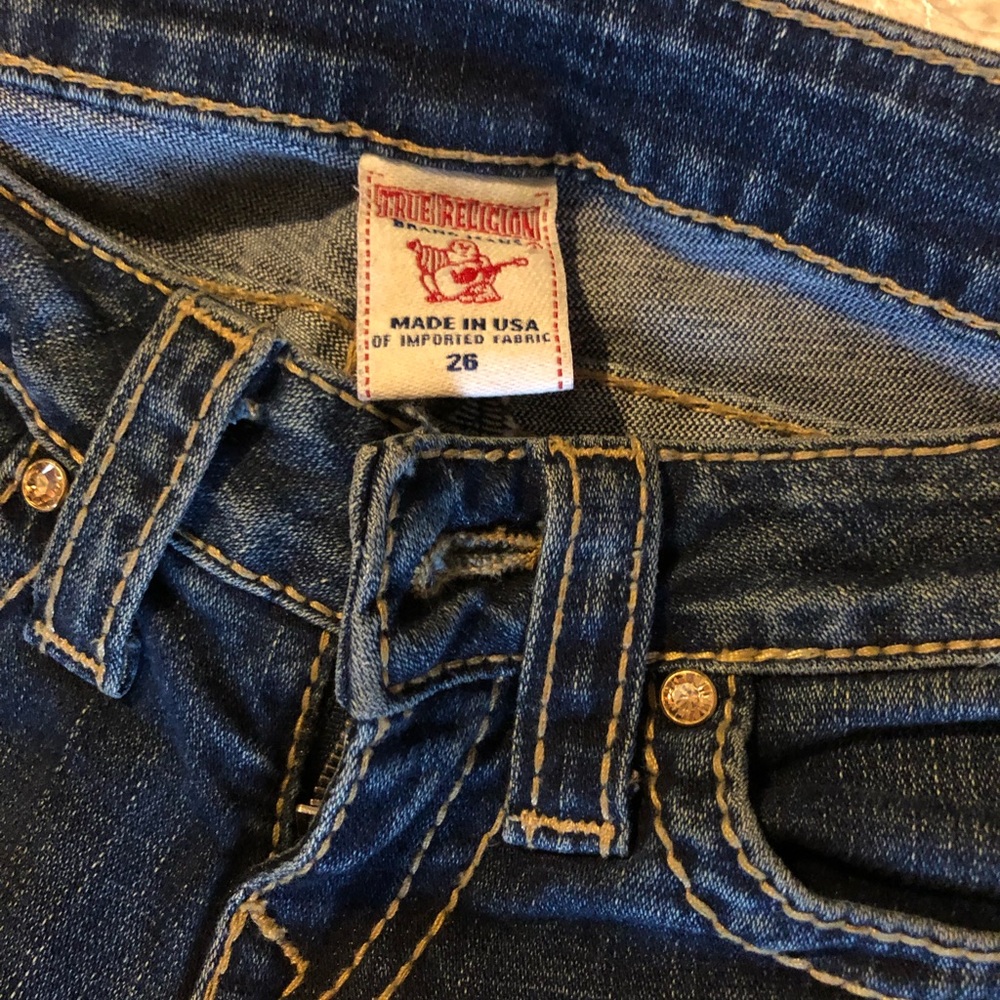 True Religion Jeans size 26 EUC - Picture 4 of 6